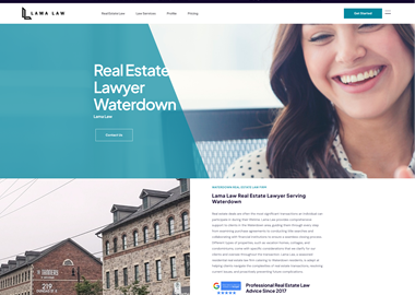 Lama Law Real Estate Lawyer Serving Waterdown